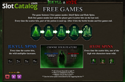 Οθόνη8. Jekyll and Hyde (Playtech) Κουλοχέρης