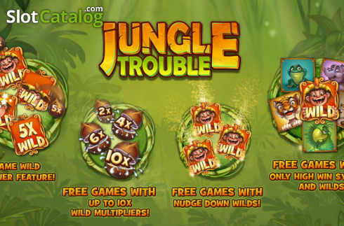 Οθόνη2. Jungle trouble Κουλοχέρης