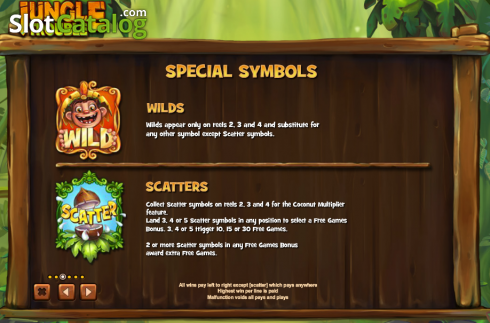 Οθόνη3. Jungle trouble Κουλοχέρης