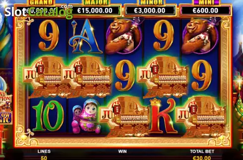 Οθόνη6. Grand Junction: Moscow Magic Κουλοχέρης