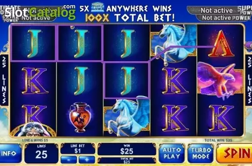 Οθόνη3. Age of the Gods King of Olympus (Playtech) Κουλοχέρης