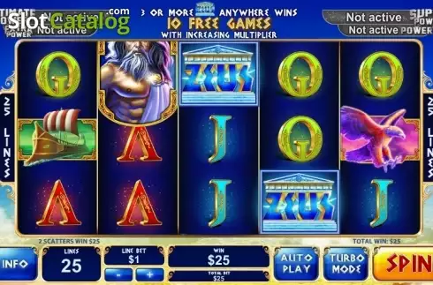 Οθόνη4. Age of the Gods King of Olympus (Playtech) Κουλοχέρης
