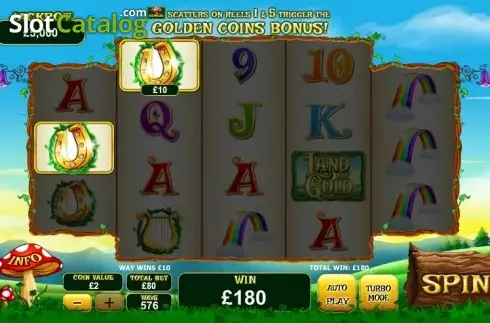 Οθόνη3. Land of Gold (Playtech) Κουλοχέρης 