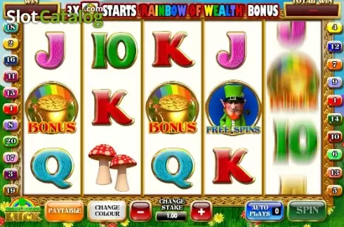 Οθόνη 4. Leprechauns Luck Κουλοχέρης