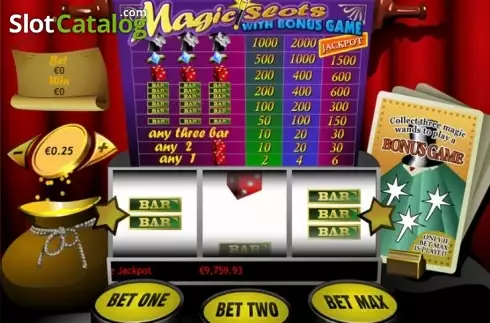 Οθόνη2. Magic Slots Κουλοχέρης