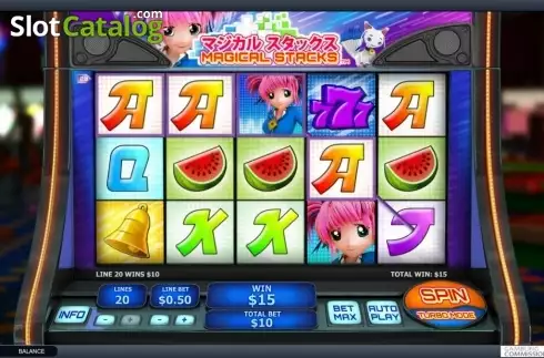 Οθόνη7. Magical Stacks Κουλοχέρης