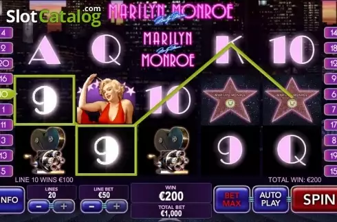 Οθόνη3. Marilyn Monroe Κουλοχέρης 