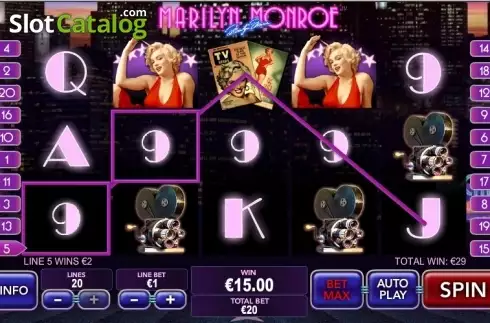 Οθόνη4. Marilyn Monroe Κουλοχέρης 