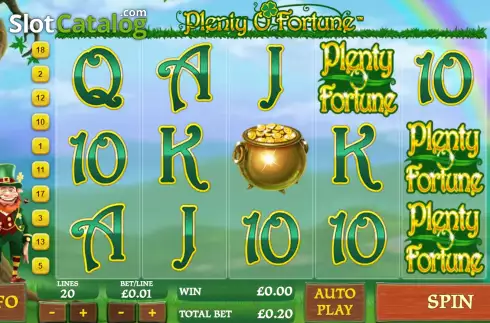 Οθόνη2. Plenty O' Fortune Κουλοχέρης