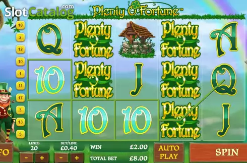 Οθόνη3. Plenty O' Fortune Κουλοχέρης