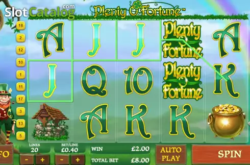 Οθόνη4. Plenty O' Fortune Κουλοχέρης