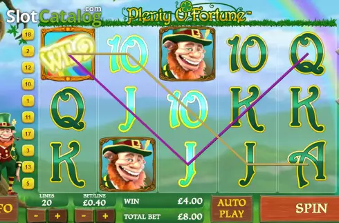 Οθόνη5. Plenty O' Fortune Κουλοχέρης