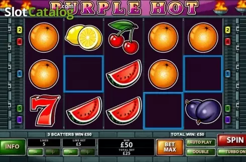 Οθόνη4. Purple Hot Κουλοχέρης