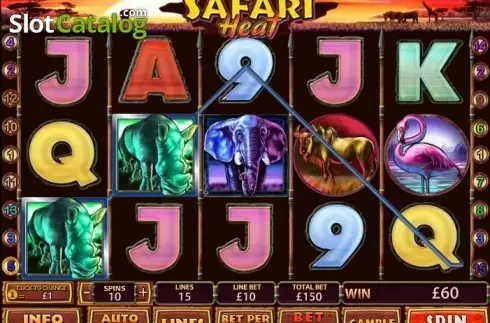 Οθόνη4. Safari Heat Κουλοχέρης