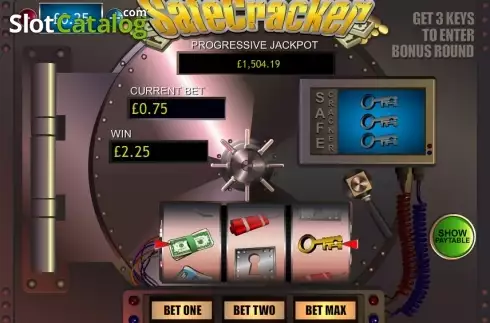 Οθόνη3. Safecracker (Playtech) Κουλοχέρης 