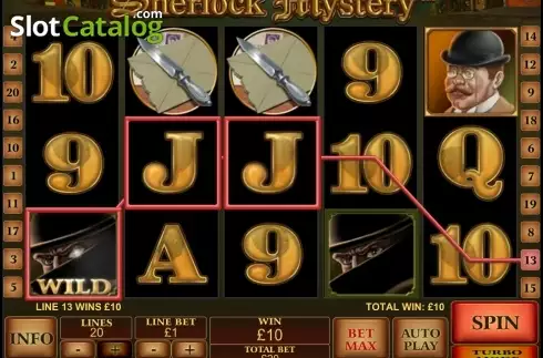 Οθόνη8. Sherlock Mystery Κουλοχέρης