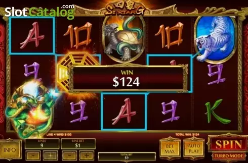 Οθόνη7. Si Xiang (Playtech) Κουλοχέρης