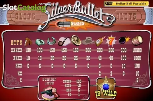 Οθόνη5. Silver Bullet Κουλοχέρης