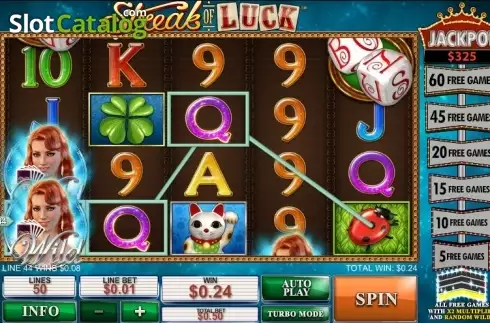 Οθόνη3. Streak of Luck Κουλοχέρης