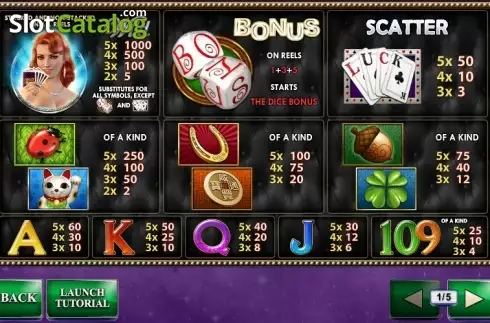 Οθόνη5. Streak of Luck Κουλοχέρης