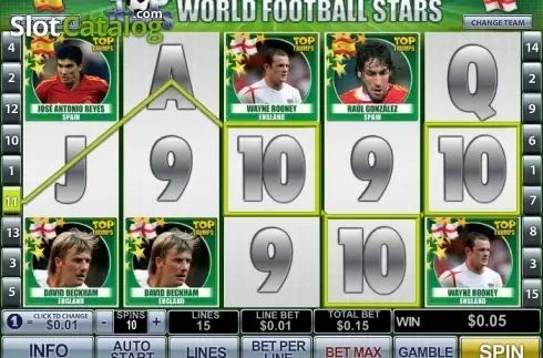 Οθόνη3. Top Trumps - World Football Stars 2014 Κουλοχέρης