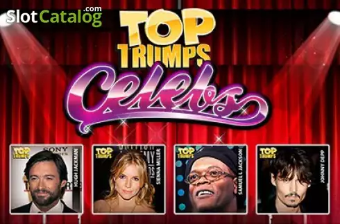 Top Trumps Celebs Λογότυπο Top Trumps Celebs Λογότυπο