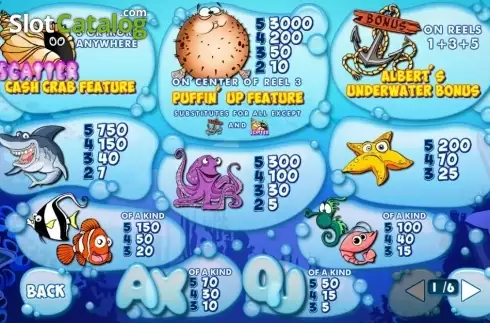 Οθόνη2. Wacky Waters Κουλοχέρης 