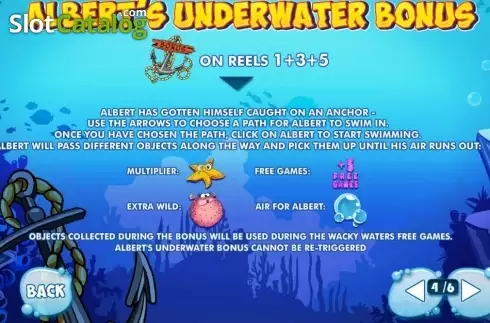 Οθόνη5. Wacky Waters Κουλοχέρης 