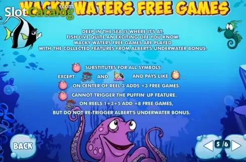 Οθόνη6. Wacky Waters Κουλοχέρης 