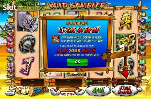 Οθόνη2. Wild Gambler Κουλοχέρης