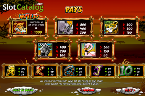 Οθόνη7. Wild Gambler Κουλοχέρης
