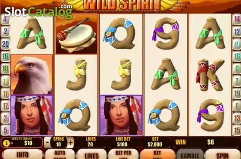 Οθόνη2. Wild Spirit (Playtech) Κουλοχέρης