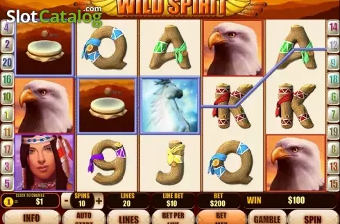 Οθόνη3. Wild Spirit (Playtech) Κουλοχέρης