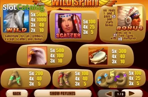 Οθόνη5. Wild Spirit (Playtech) Κουλοχέρης