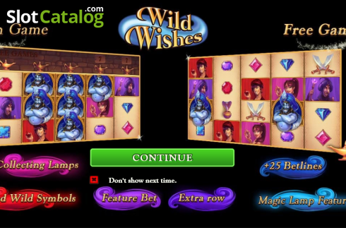 Οθόνη2. Wild Wishes Κουλοχέρης