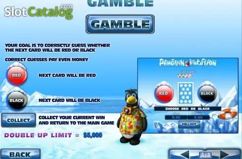 Οθόνη5. Penguin Vacation (Playtech) Κουλοχέρης