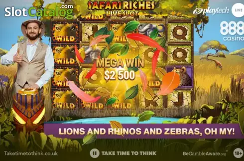 Safari Riches Live Λογότυπο Safari Riches Live Λογότυπο