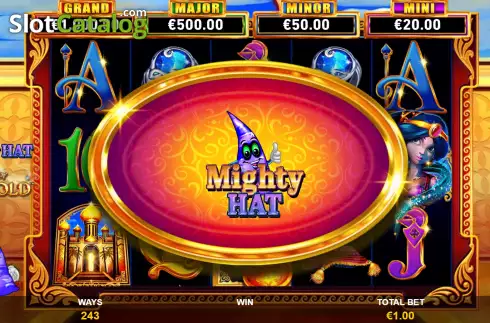 Οθόνη7. Mighty Hat Lamp Of Gold Κουλοχέρης