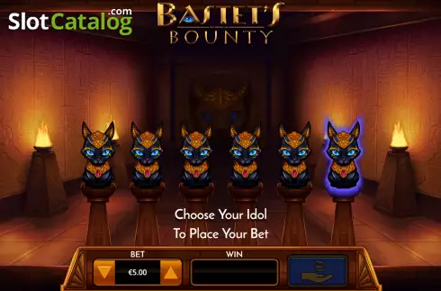 Οθόνη2. Bastet's Bounty Κουλοχέρης 