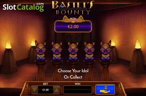 Οθόνη3. Bastet's Bounty Κουλοχέρης 
