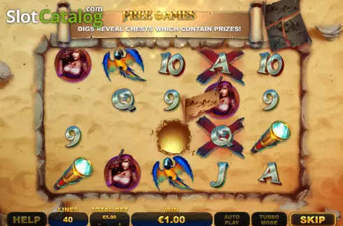 Οθόνη3. Plunder Ahoy! Thundershots Κουλοχέρης
