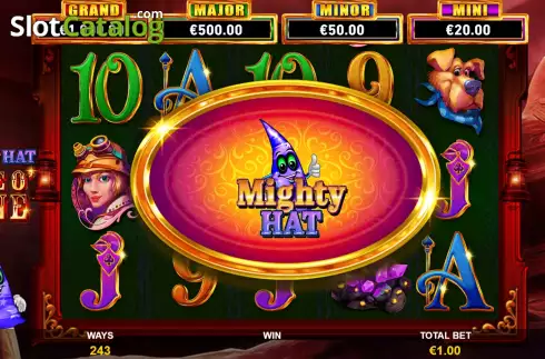 Οθόνη6. Mighty Hat: Mine O’ Mine Κουλοχέρης