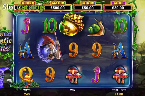 Οθόνη5. Mighty Hat: Mystic Tales Κουλοχέρης