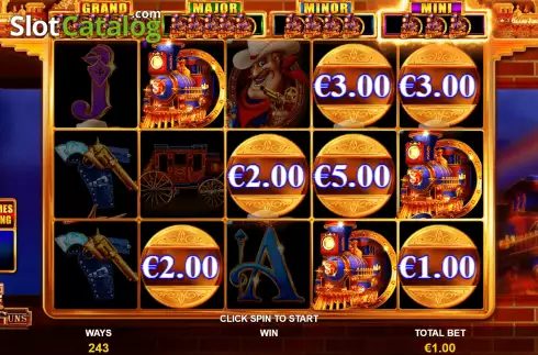 Οθόνη9. Grand Junction: Golden Guns Κουλοχέρης