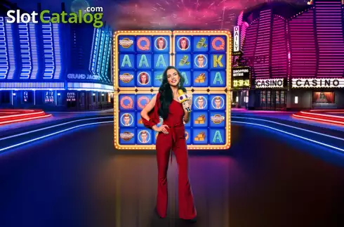 Οθόνη2. Everybody's Jackpot Live (Playtech) Κουλοχέρης