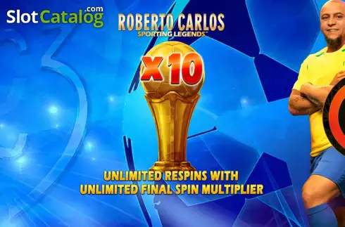 Οθόνη2. Roberto Carlos Sporting Legends Κουλοχέρης
