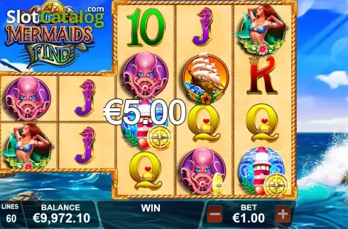 Οθόνη6. Triple Stop Mermaids Find Κουλοχέρης