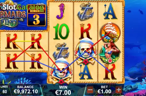 Οθόνη8. Triple Stop Mermaids Find Κουλοχέρης