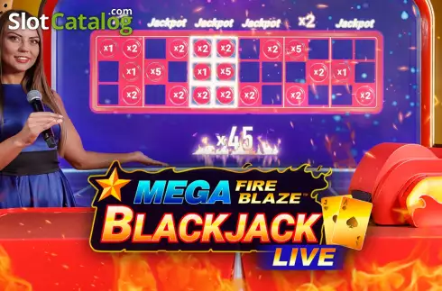 Οθόνη2. Mega Fire Blaze Blackjack Live Κουλοχέρης