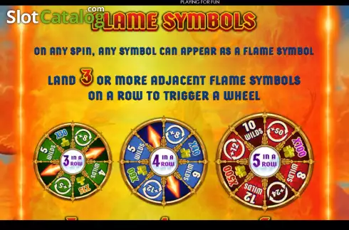 Οθόνη7. Wheels of Flame Κουλοχέρης